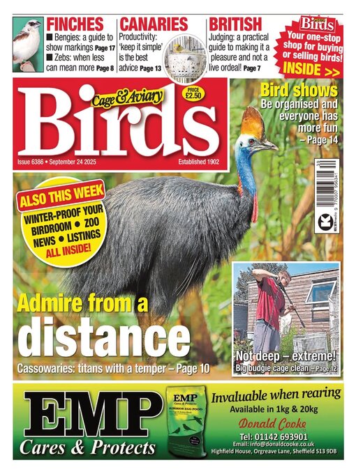 Title details for Cage & Aviary Birds by Kelsey Publishing Ltd - Available